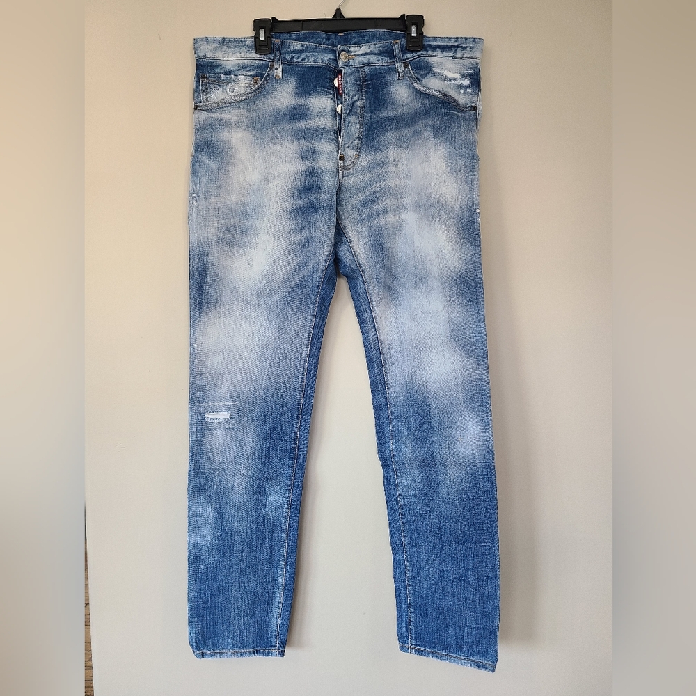 🇨🇦 DSQUARED2 Cool Guy Jeans, Light Wash - Fits 40" Waist, Blue